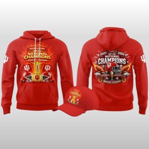 Indiana Hoosiers 2025 2026 National Champions Perfect Season Hoodie