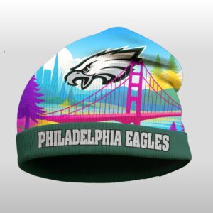 2026 Philadelphia Eagles Bowl LX Beanie Hat