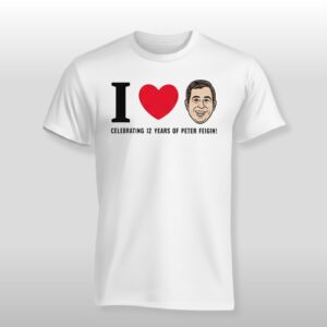 Giannis Antetokounmpo I Love Peter Celebrating 12 Years of Peter Feigin Shirt