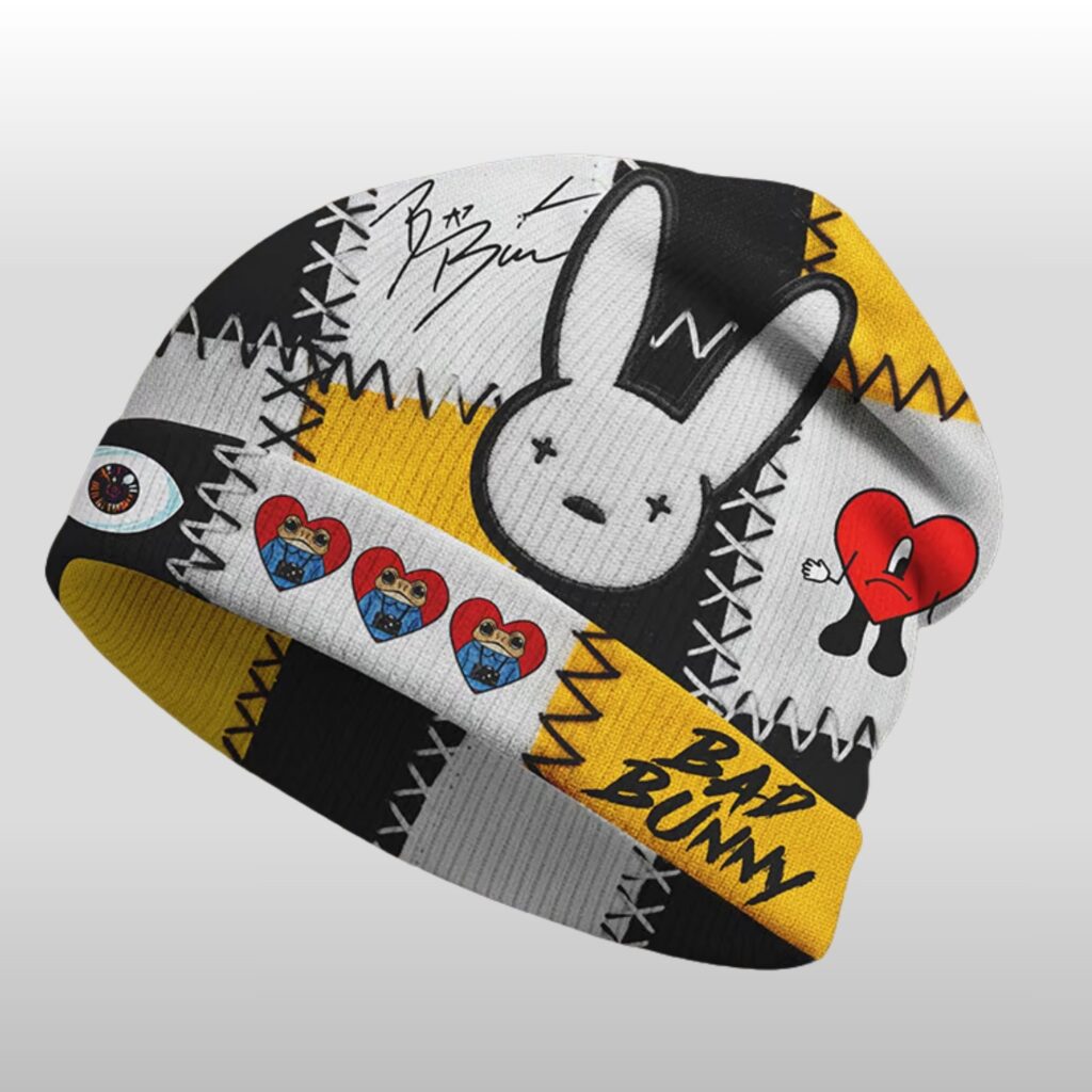 2026 Bad Bunny Benito Bowl Beanie Hat
