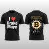 Boston Bruins 2026 Love Drake Maye New England Patriots Hoodie Shirt 3
