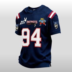 NE Patriots Bad Bunny 94 Waffle Shirt