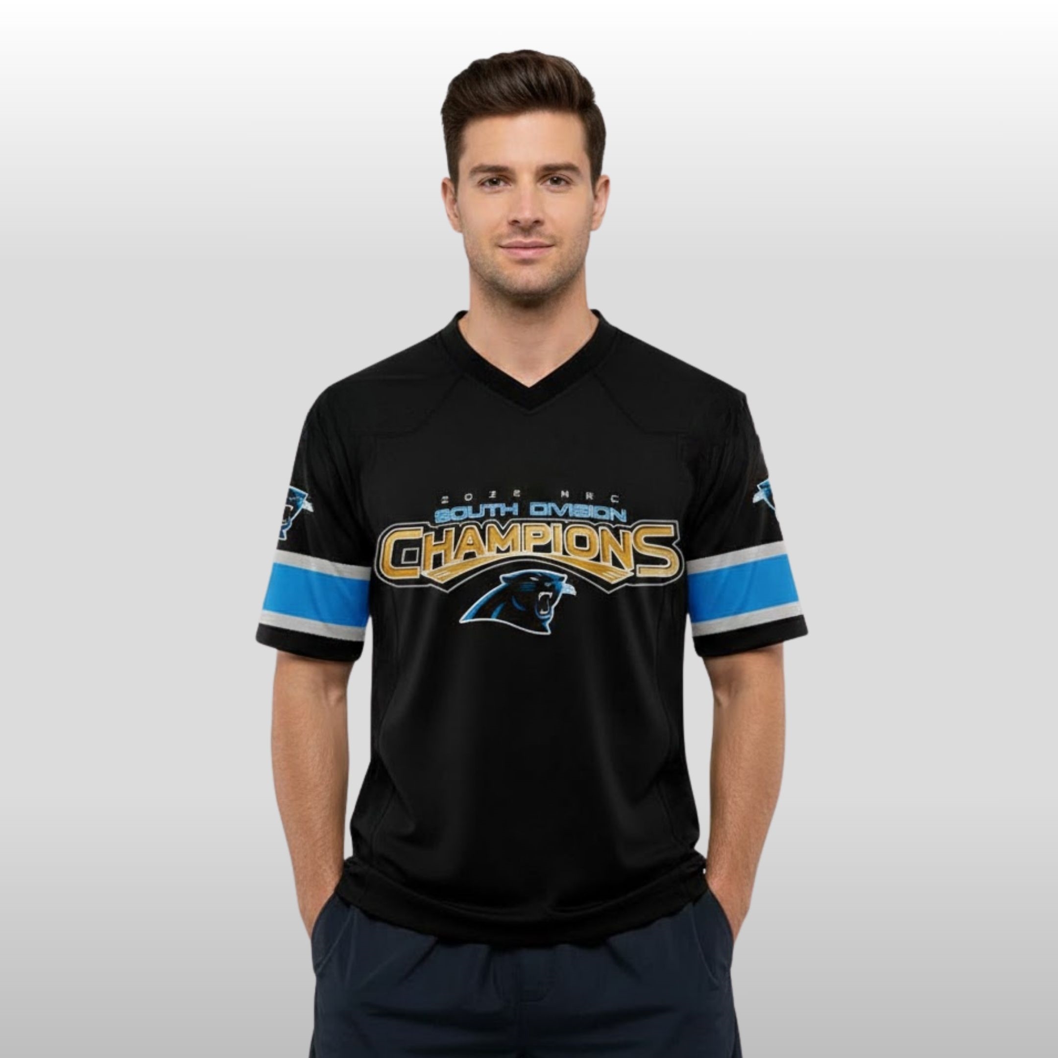 Carolina-Panthers-NFC-South-Division-Champions-Football-Jersey Carolina Panthers NFC South Division Champions Football Jersey
