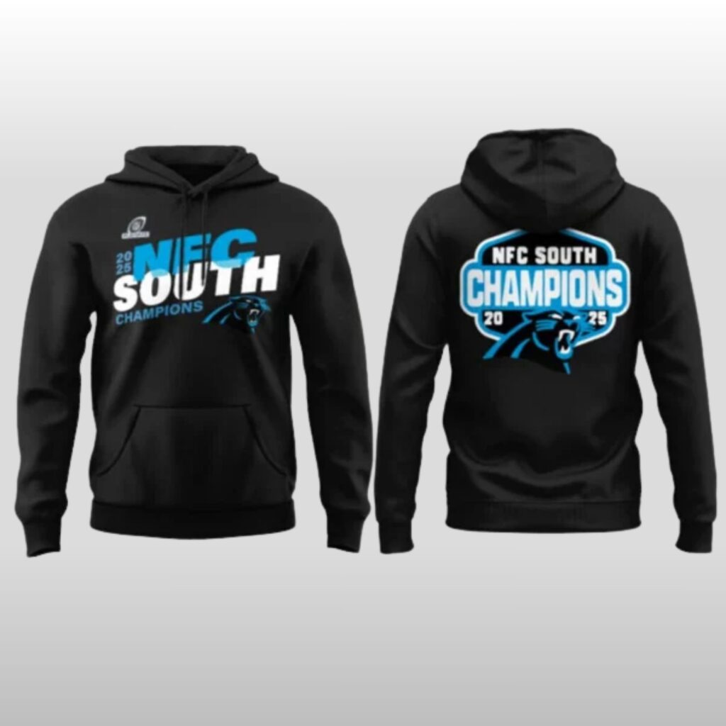 Carolina Panthers NFC South Division Champions Hoodie