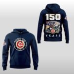 Chicago Cubs Celebrate 150th Anniversary 2026 Hoodie