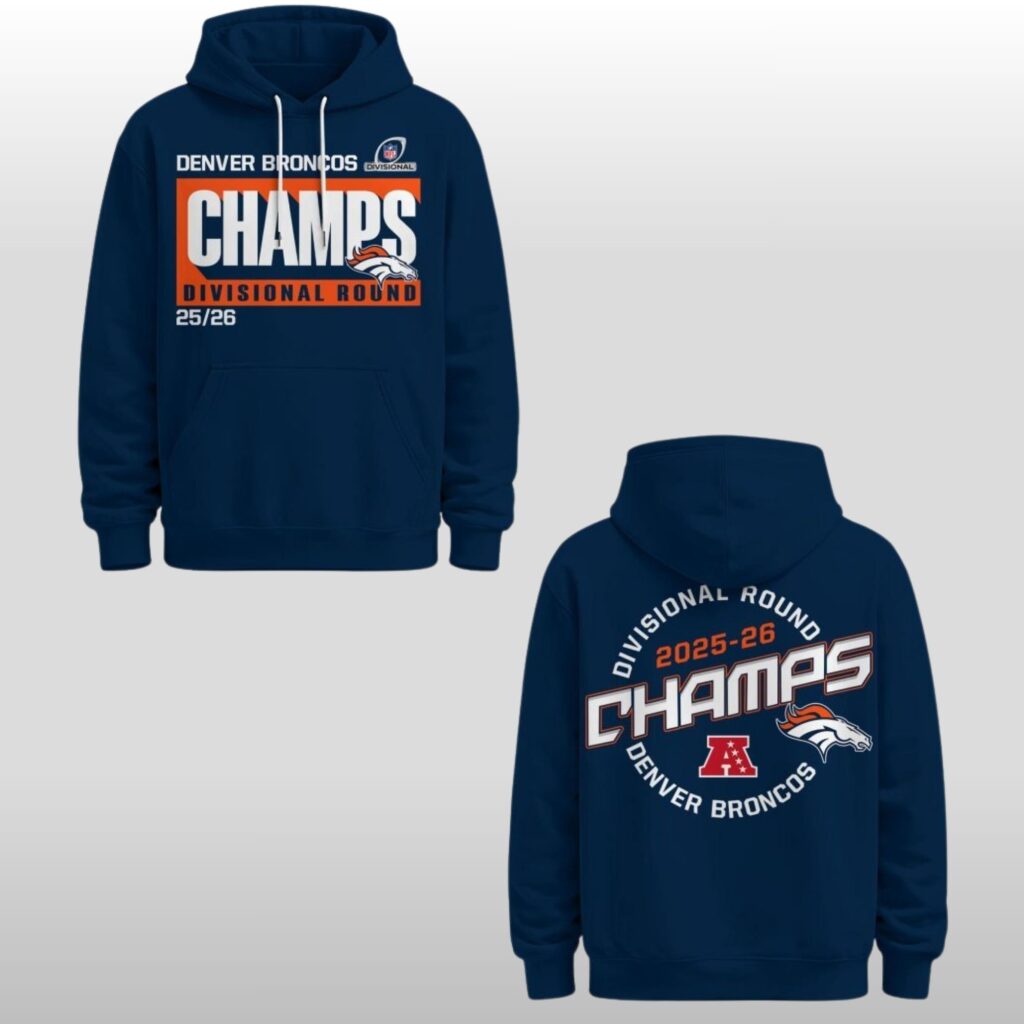 Denver Broncos 2025 2026 Divisional Round Champions Hoodie Shirt 2