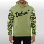 Detroit Tigers x Military Appreciation Night 2026 Hoodie