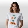 Hurricanes The U Is Here Shirt 3