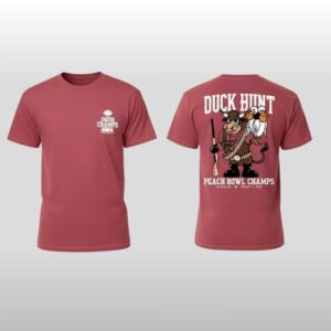 2026 Duck Hunt Peach Bowl Champions Shirt