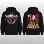 Indiana Hoosiers 2026 NCAA National Champions Hoodie Shirt