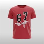Indiana Hoosiers Football 6 7 Meme Shirt