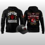 Indiana Hoosiers National CFP Champions Hoodie Shirt Cap