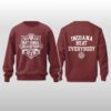Indiana Hoosiers National Champions 2025 2026 Indiana Beat Everybody Hoodie Shirt 3