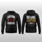 Indiana Hoosiers National Champions On Field Hoodie Shirt