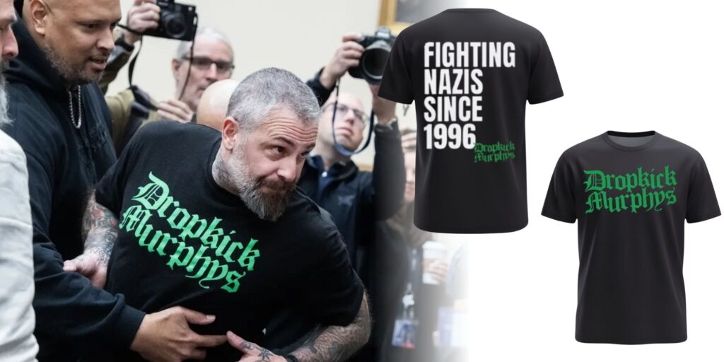 Inside the Viral Trend The Michael Fanone Dropkick Murphys Shirt Explained