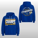 LA Rams 2025 2026 Champs Divisional Round Hoodie