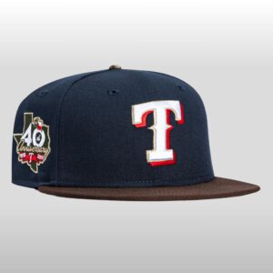 Texas Rangers 40 Years Anniversary Hat