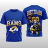 Los Angeles Rams Belt To Ass Shirt 3