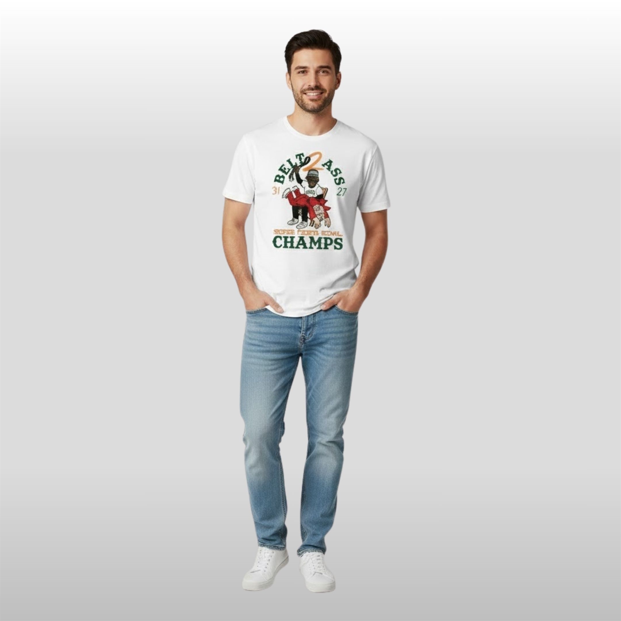 Michael Irvin Miami Hurricanes Outlasts Ole Miss Fiesta Bowl Belt To Ass Shirt 2 Michael Irvin Miami Hurricanes Outlasts Ole Miss Fiesta Bowl Belt To Ass Shirt - Image 2