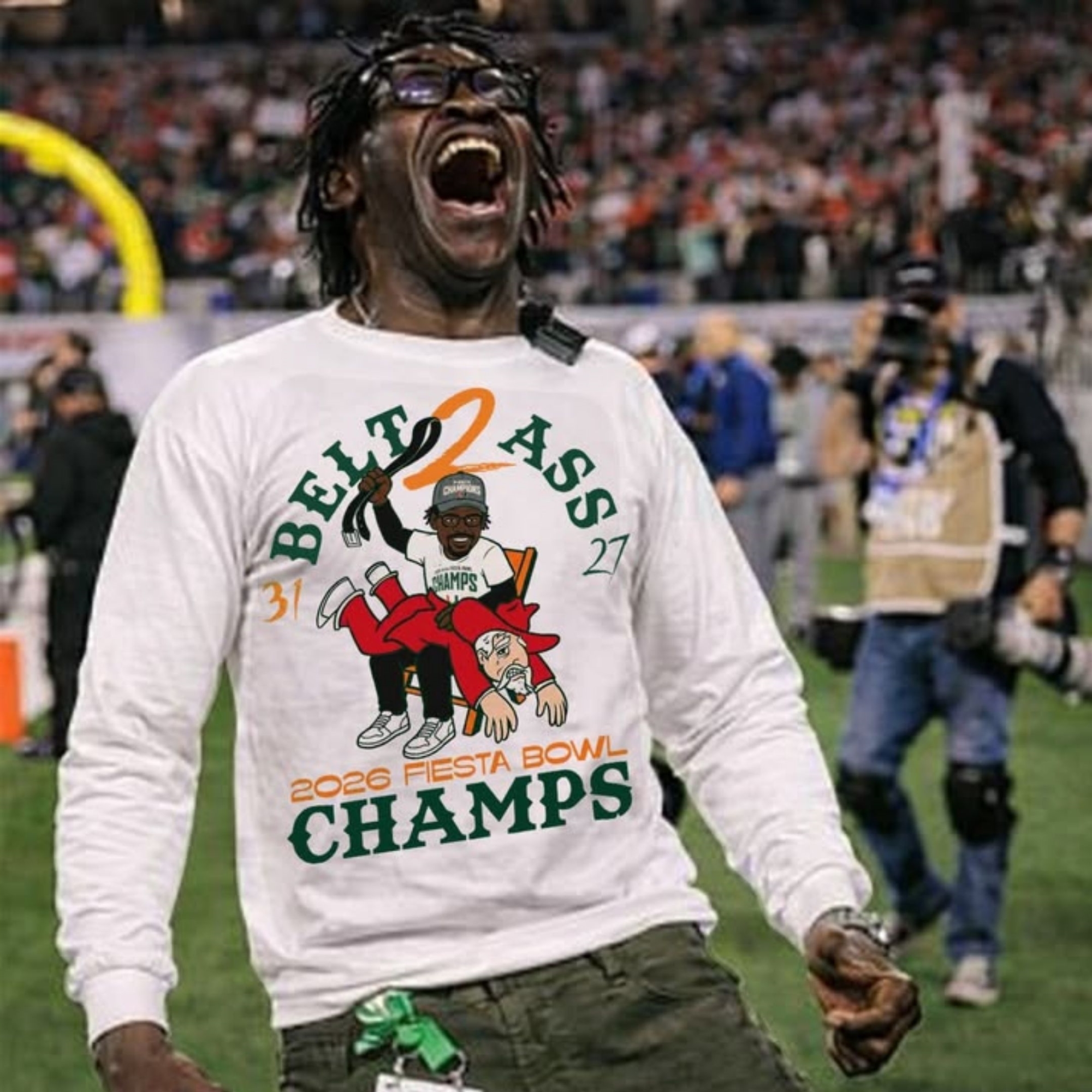 Michael-Irvin-Miami-Hurricanes-Outlasts-Ole-Miss-Fiesta-Bowl-Belt-To-Ass-Shirt Michael Irvin Miami Hurricanes Outlasts Ole Miss Fiesta Bowl Belt To Ass Shirt