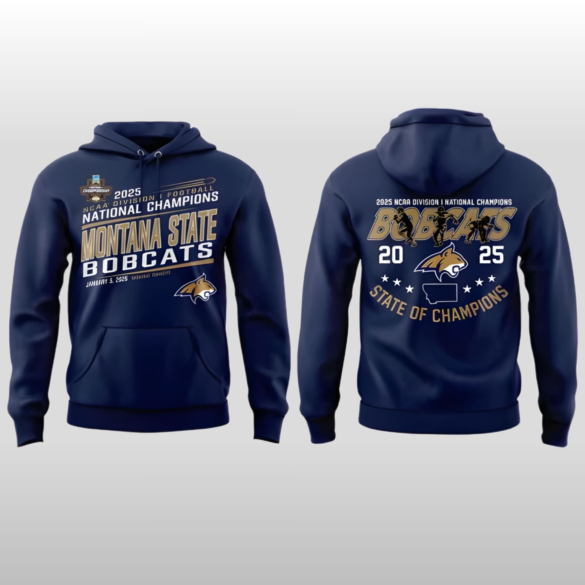 2026 Montana State Bobcats National Champions Hoodie 1 2026 Montana State Bobcats National Champions Hoodie