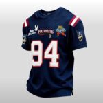 NE Patriots Bad Bunny 94 Waffle Shirt