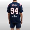 NE Patriots Bad Bunny 94 Waffle Shirt 3