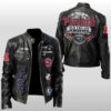 NE Patriots Since 1960 Motorcycle Leather Jacket