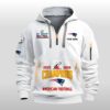 New England Patriots 2025 2026 AFC Champions Quarter Zip Hoodie 3