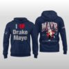 New England Patriots I Love Drake Maye Hoodie Shirt