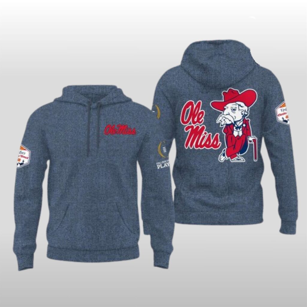 Ole Miss Rebels Vrbo Fiesta Bowl 2026 Mascot Hoodie Shirt 2