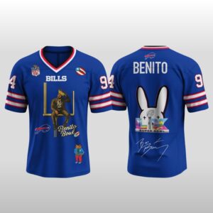2026 Buffalo Bills Bad Bunny Benito Bowl LX Jersey