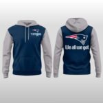 Patriots T STRONG We All We Got Coach Mike Vrabel Hoodie Shirt