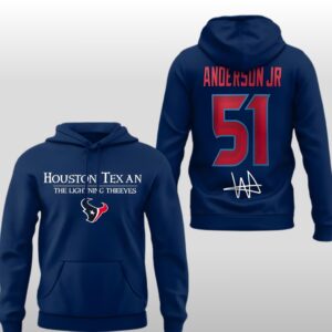 Houston Texans Will Anderson Jr 51 The Lightning Thieves Hoodie Shirt
