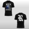 Rice Owls Football Coach Scott Abell Gothic R Hoodie Shirt