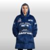 Seahawks 2025 2026 LX Bowl Champions Blanket Hoodie 4