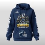 Seattle Seahawks NFC Champions Game Waffle Hoodie