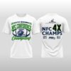Seattle Seahawks NFC Conference Champions 4X Hoodie Shirt 5