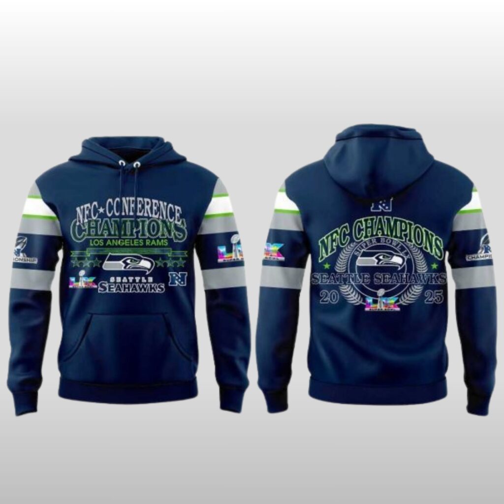 Seattle Seahawks NFC Conference Champions Bowl Hoodie Shirt 2