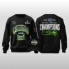 Seattle Seahawks NFC Conference Champions Hoodie Shirt Cap 3