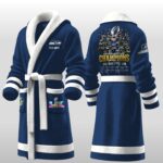 Seattle Seahawks NFC National Football Conference Champions Game Fleece Bathrobe