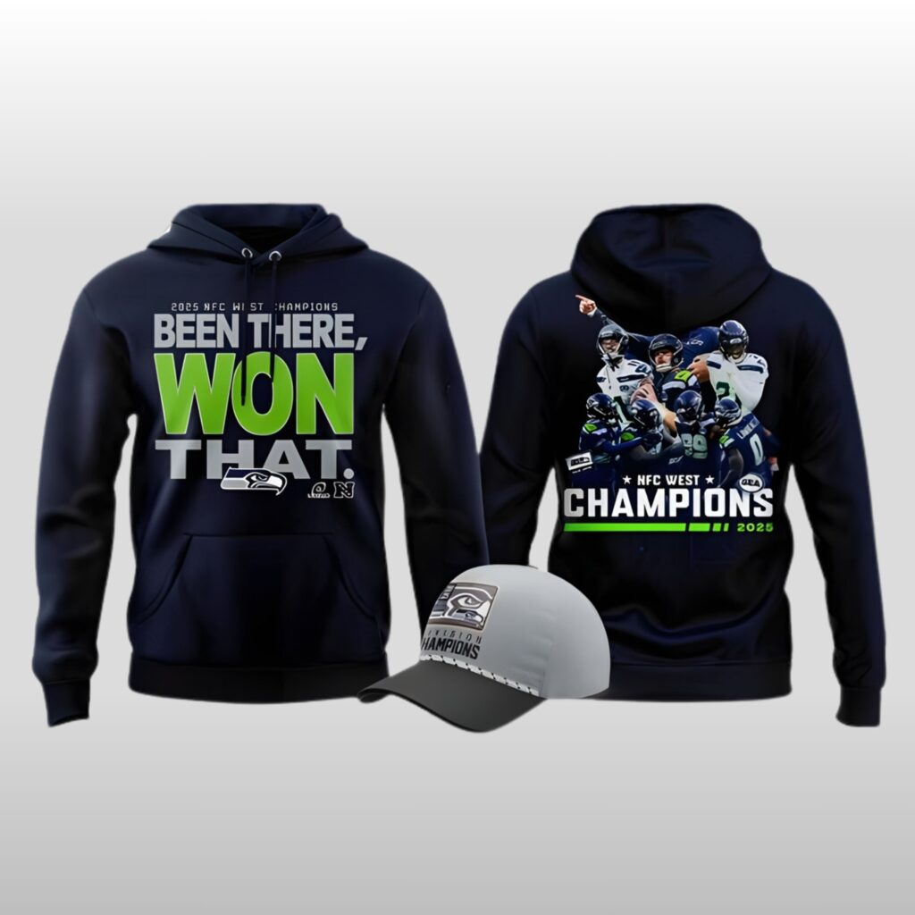 Seattle Seahawks NFC West Champions Been There Hoodie Shirt
