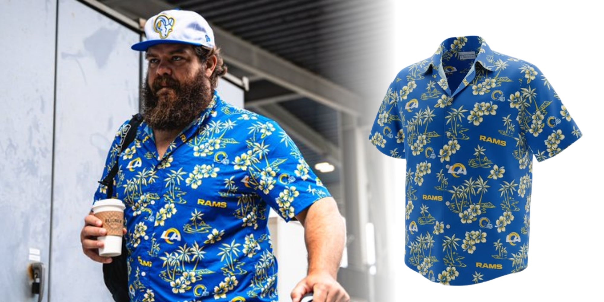 The Art of the Trenches The LA Rams Coach Ryan Wendell Hawaiian Shirt by Zerelam Store The Art of the Trenches The LA Rams Coach Ryan Wendell Hawaiian Shirt by Zerelam Store