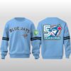 Toronto Blue Jays 50 Seasons Legacy Blue Hoodie 2