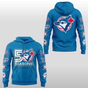 Toronto Blue Jays 2026 Celebrate 50 Seasons Together Hoodie Shirt