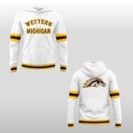 Western Michigan Broncos Baseball Throwback Hoodie Shirt