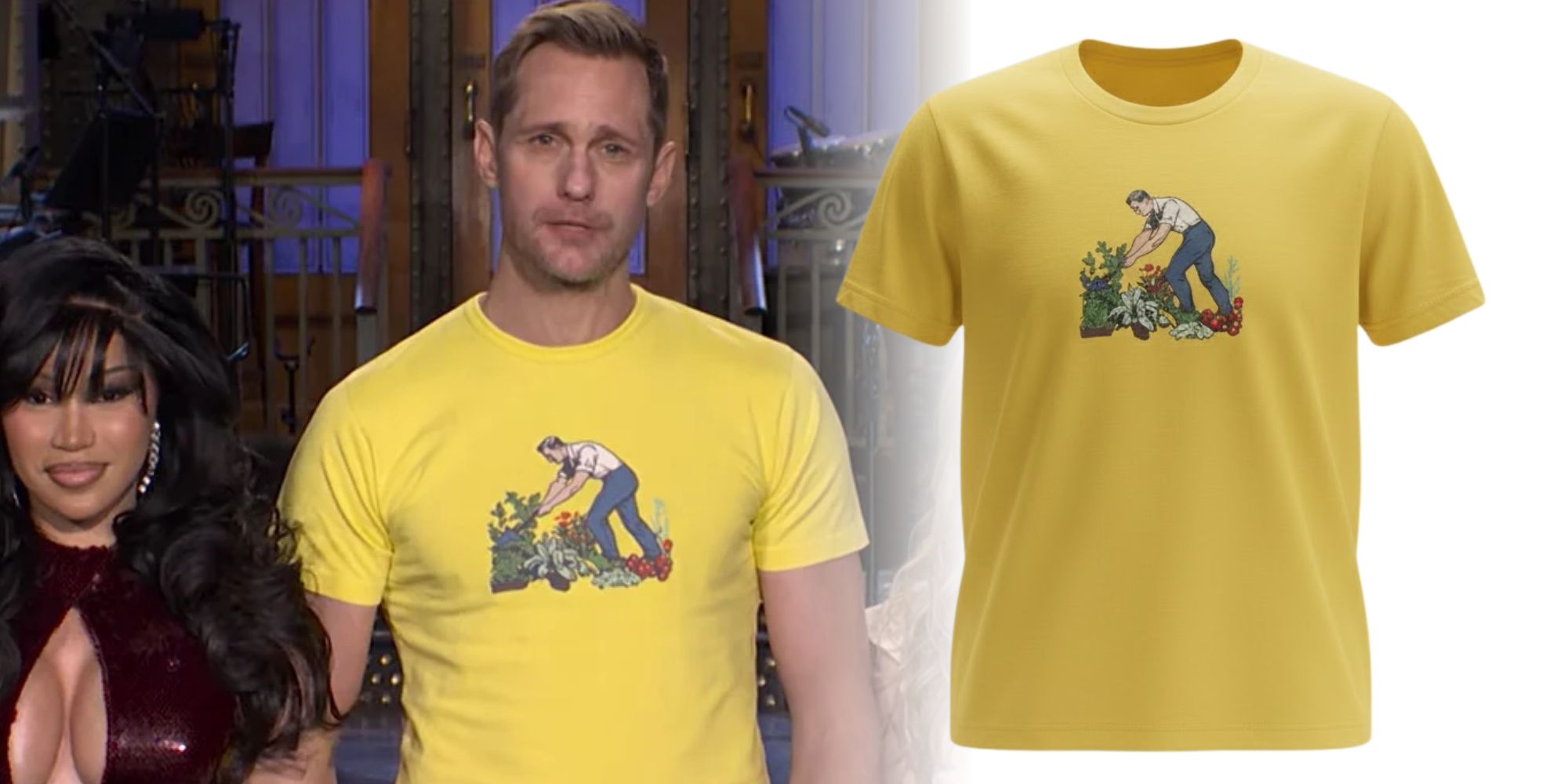 Why Trending The Alexander Skarsgard 2026 SNL Shirt and the Rise of Nordic Noir Sophistication