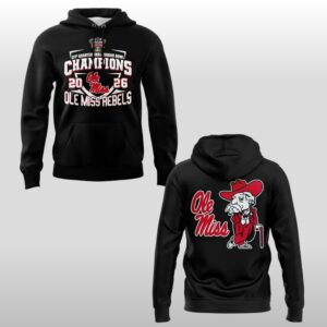 2026 Ole Miss Rebels Allstate Sugar Bowl Champions Hoodie Shirt