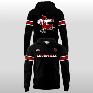2026 Louisville Cardinals Blackout Game Night Hoodie Shirt