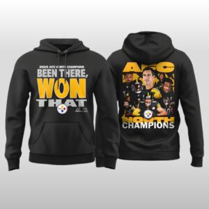Pittsburgh Steelers AFC North Division Champions Been There Won That Hoodie Shirt
